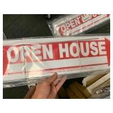6 Brand New Open House Real Estate Signs