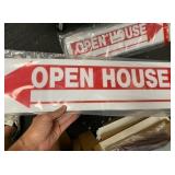 6 Brand New Open House Real Estate Signs