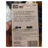 New Box of 6 Reese Towpower 1” Nut & Washer