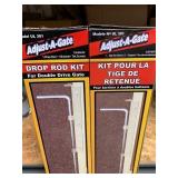Set of 2 Adjust-A-Gate Drop Rod Kits