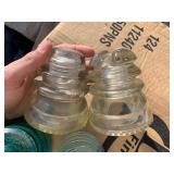 Old Antique Made In USA Electric Insulators