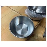 60 New Stainless Steel Ramekins