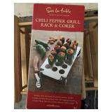 Sur La Table Chili Pepper Grill Rack & Corer
