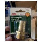 5 New Ace Hose Repair Pieces. 3/4” male hose thread