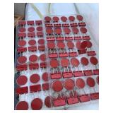 50 Chiefs Red Circle Clips