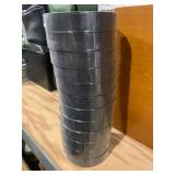 Bundle of 1” Black Vinyl Tape
