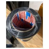 Bundle of 1” Black Vinyl Tape