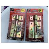 2 Packs of 4” Sliding Bolt Gate Latches