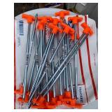 Lot of 20 Tie Down Stakes