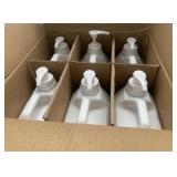 New Case of 6 Hand sanitizer Pump Bottles