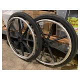 2 17” Wheel Chair Rims and Tire