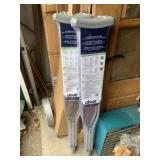 2 Brand New Drive Aluminum Crutches