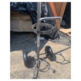 Adjustable Oxygen Tank Cart