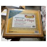 4 Award-A-Plaque/ Degree Displace Frames