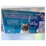 New 32lb Pet Food Dispenser