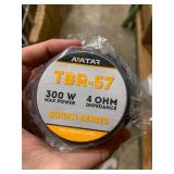 New Set of Avatar High Frequency Speakers TBR-57 Burns Series