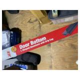 New Box of 5 Ace Door Bottom L-Shaped Brown w/ Drip Cap 36”