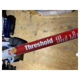 New Box of 4 Ace Threshold Low Mini Aluminum w/ Vinyl Seal 36”