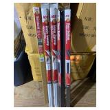 New Bundle Set: 1 Threshold Flat Top, 2 Door Sweeps, and 2 Door Bottoms. Look at images for measurements.