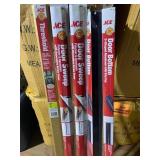 New Bundle Set: 1 Threshold Flat Top, 2 Door Sweeps, and 2 Door Bottoms. Look at images for measurements.