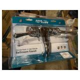 1 Brand New Aqua Plumb Chrome Bathroom Faucet