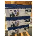 3 New Cases of Premium Replacement Toner Cartridges