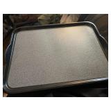 10 New High Quality Cambro Rectangular Versa Lunch Trays - 14x18" Black/Pebbled Black