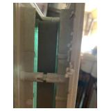 1 White Front/ Back Door Side Window Thermal Pane