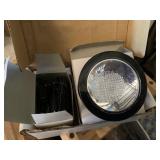 3 Round LED Light Uses Rechargeable Batteries