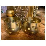 All Gold Colored Decor Item Bundle Set