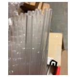 Box of 6 1/2 ft Clear Plastic Tubes