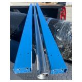 2 steel stock 1" x 2" x 65 inch Plus The 66 inch Steel Rod as pictured