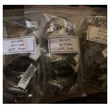 3 Bags of 10 New 2.5” Hose Clamps