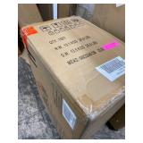 HOMCOM Swivel Bar Stools Set of 2 Bar Height Chairs Adjustable Height Barstool PU Leather Padded with Back - 17.25*17*41.75 Retail:$233.99