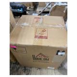 HOMCOM Tufted Back Counter-height Bar Stools (Set of 2) Retail:$319.99