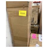 Set of 2 4-Ft Pre-Lit Artificial Green PVC Porch Trees Retail:$119.99