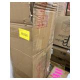 Set of 2 4-Ft Pre-Lit Artificial Green PVC Porch Trees Retail:$119.99