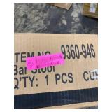 Belhaven Wooden Bar Stool in Weathe