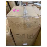 Brage Living Millard Stackable Industrial Metal Counter Stool - (Set of 2) - Gold Retail:$142.99