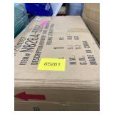 Copper Grove Lamentin Tufted Faux Leather Round Storage Ottoman Retail:$122.20