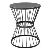 Lassen Outdoor 16-inch Round Side Table by Christopher Knight Home Retail:$78.80
