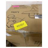 Vaxcel Dorado 1 Light Dusk to Dawn Bronze Farmhouse Outdoor Wall Barn Lantern Clear Glass