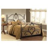 Hillsdale Furniture Newton Queen Bed, Antique Brown