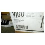 VIGO Sutton 4 inch by 58 inch Square spray head waterfall shower massage panel