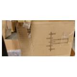 Modern 5 light Chandelier Linear Geometric