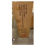 2 Modern Avon Dining Room Chairs in Saddle Brown