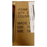 2 Phinnaeus Fabric Dining Chairs by Christopher Knight Home (Set of 2) - Retail:$289.00