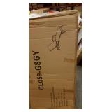 Corvus Sorrento Outdoor Contemporary Chaise Lounge GRAY STRIPE