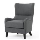 Quentin High-Back Club Chair by Christopher Knight Home- Retail:$300.49
