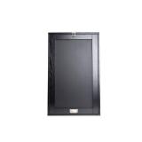 Collapsible Fold Down Desk Table/Wall Cabinet with Chalkboard, Black- Retail:$199.99